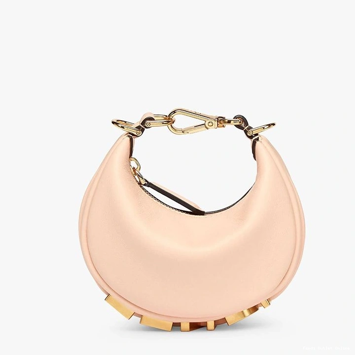 Cheap Fendigraphy Nano Calf Leather Pink Bag Fendi In Hobo 0729